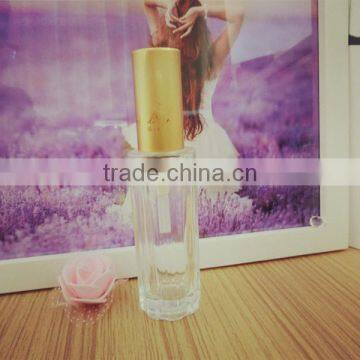 50ml round shaped clear glass materials perfume empty bottle