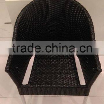 PP rattan coffee chair high quality for export made in Vietnam