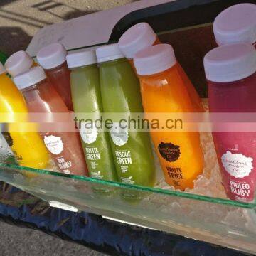 280ml custom plastic beverage bottles