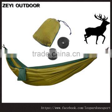 Outdoor Breathable Adult Children Hammock Swing Bed Color Yellow