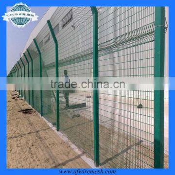 358 security prison fencing/ pvc coated 358 fencing