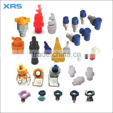 Plastic water spray nozzles