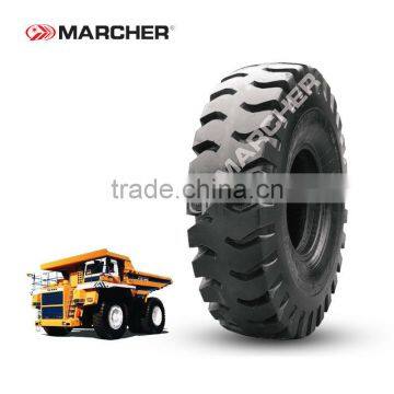 MARCHER E-4 OTR 30.00-51 Heavy Dump Truck Tyre/Tire for Mines,Tunnels,Quarries,Construction