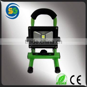 LED Remote Area Lighting System Battery Powered 10W LED Rechargealbe Searchlight photo-3