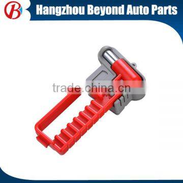 Window breaking tool accident escape safety hammer with belt cutter urgent bus
