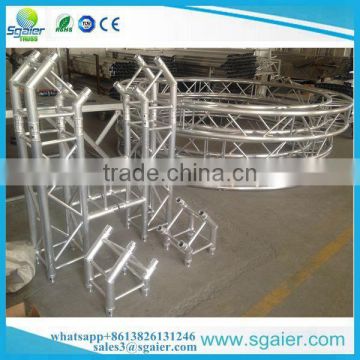 Hight quality 2 ways corner truss corner joint for round wedding truss