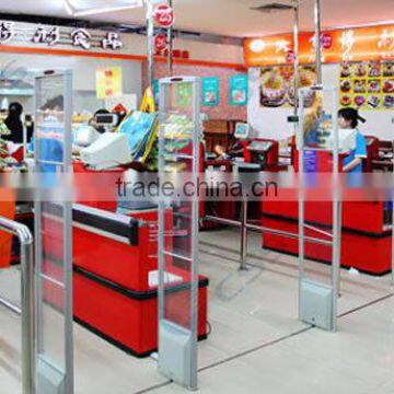 shopping mall eas rf burglar alarm system barrier security gate