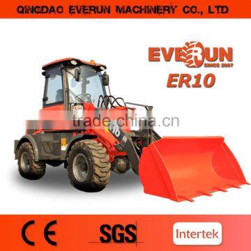 Qingdao Everun Brand 1.0 Ton Small Front Loader with Pressure Checking System