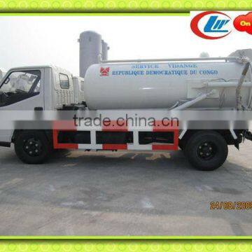 4x2 JMC sewer sucking truck, jet vacuum trucks,industrial vacuum truck