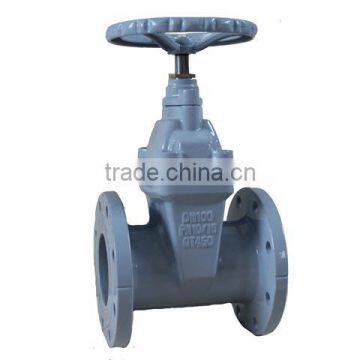 DIN Cast Iron Flanged Globe Valve ,API Cast Iron Rising Stem Gate Valve photo-3