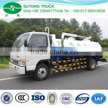 4X2 JAC 6CBM Vacuum Suction Fecal Truck