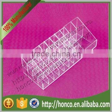 New Arrival Clear Colour 4 Tiers 35 Bins Lipstick Cosmetics Use Acrylic Display Rack photo-5
