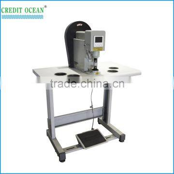 CREIDTI OCEAN Semi-automatic metal head shoelace/ hadbag lace tipping machine