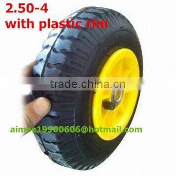 china hand trolley tire 8 inch