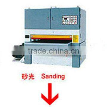 complete plywood production line/ sanding machine