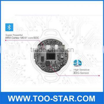 Special Couple Waterproof Bracelet Smart Leather Bracelet Watch Bluetooth Watch Monitor Watch Led Light Watch for Lifesense photo-5