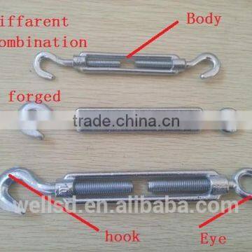 Carbon Steel Drop Forged Galvanized Din1480 Turnbuckle photo-2