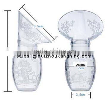 Silicone Breast Pump For Breastfeeding With Lid photo-4