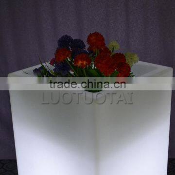 Waterproof Rechargeable RGBW Multi Color LED Light up Flower Pot Planters With Remote LTT-SF15 photo-2