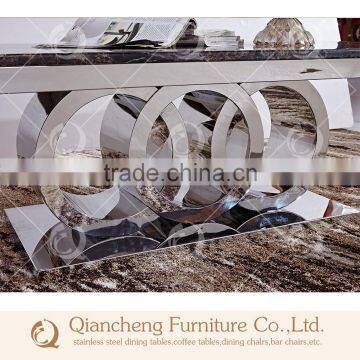 Italian Marble Top Coffee Table photo-5