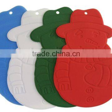 New Style the Santa Claus Shape Silicone Baking Mat photo-3