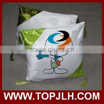 2017 Hot Wholesale Sublimation Logo Printed Pillow Covers