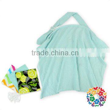 Hot Pink White Dots With Bags Baby Mum Breastfeeding Nursing Poncho Cover Up Udder Covers Cotton Blanket Shawl photo-4