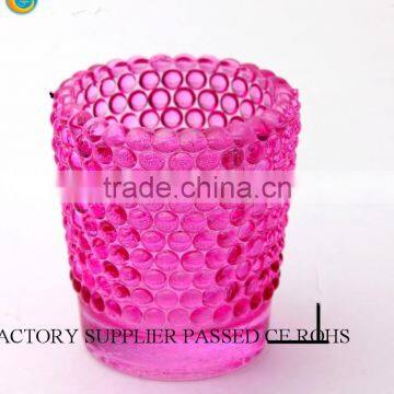 Glass Color Pearl Tealight Candle Holders photo-5