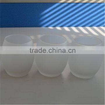 small candle holders frosting candle jar