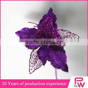 Christmas Decorations Made in China Artificial Flowers Making for Home Decoration for Christmas Market photo-2