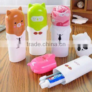 Wholesale Portable Cartoon Travel Toothbrush Case Toothbrush Box Toothpaste Box Mouthwash Bottle photo-5