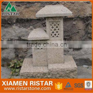 Chinese granite stone lantern Japanese style