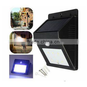 Wall Light, Bright Solar Power Outdoor LED Light No Tools Required Peel and Stick Motion Activated photo-4