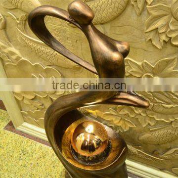 Supplying Resin Crafts Outdoor Water Fountains Courtyard Indoor Water Fountain