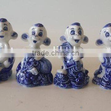 Ceramic Monkey Figurine for Decoration photo-4