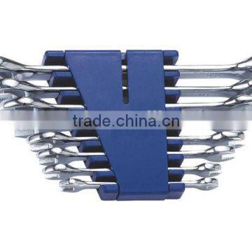 Professional Chromed Polished Flexible Double Socket Wrench