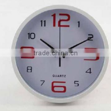 Decorative fashion 10 inch Plastic wall clocks