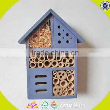 2017 New design wooden insect house mini wooden insect house newly wooden insect house W06F029