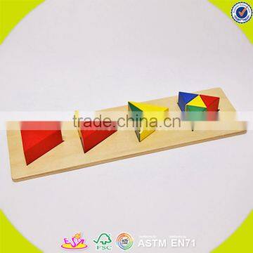 2017 New Design Montessori Preschool Wooden Baby Learning Toys W12F005 photo-5