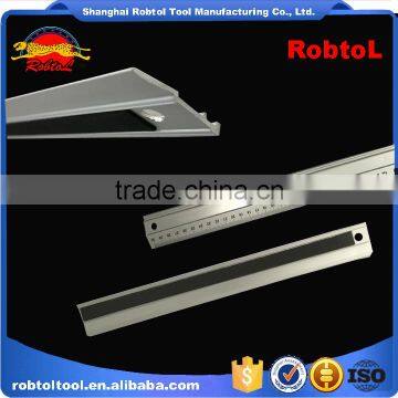 Straight Edge Aluminum Ruler Cork Backed no Skid Metric Non Marring Rotting Anodised Finish Etched Scale photo-3