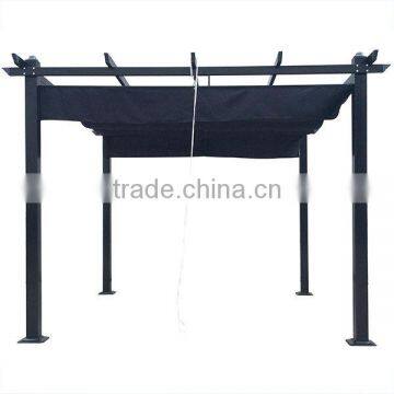 3x3m Outdoor Square Easily Assembled Metal Pergola Gazebo photo-2