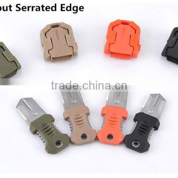 TK-1566 Outdoor Camping Survival Tool Molle System Beetle Webbing Buckle Tactical Knife photo-5
