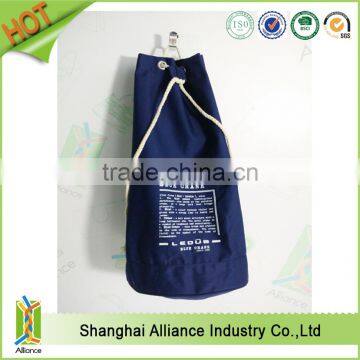 Recyclable Round Drawstring Bag Cotton Canvas Small String Bag Wholsale