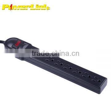 S20059 UL Listed 8 outlet power strip with transformer spaced