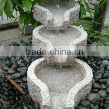 Cheaper New Design Large Stone Outdoor Water Fountain for Garden photo-3