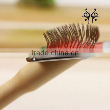 Wooden Handle Dog Brush And Pet Hair Brush photo-3