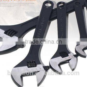 Berrylion 15"/375mm Adjustable Wrench Black Polished Adjustable Wrench photo-3