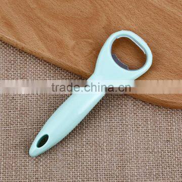 Factory Wholesale Simple Design Cheap Promotion PP Handle Stainless Steel Beer Bottle Opener