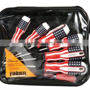 American flag screwdriver set