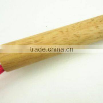 13042 Wooden Whisk Silicone Milk and Egg Whisk Heat Resistant Non-Stick With Beech Handle photo-5